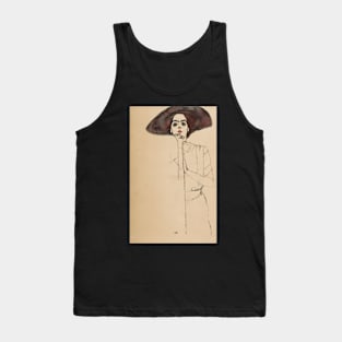 Egon Schiele - Portrait Tank Top